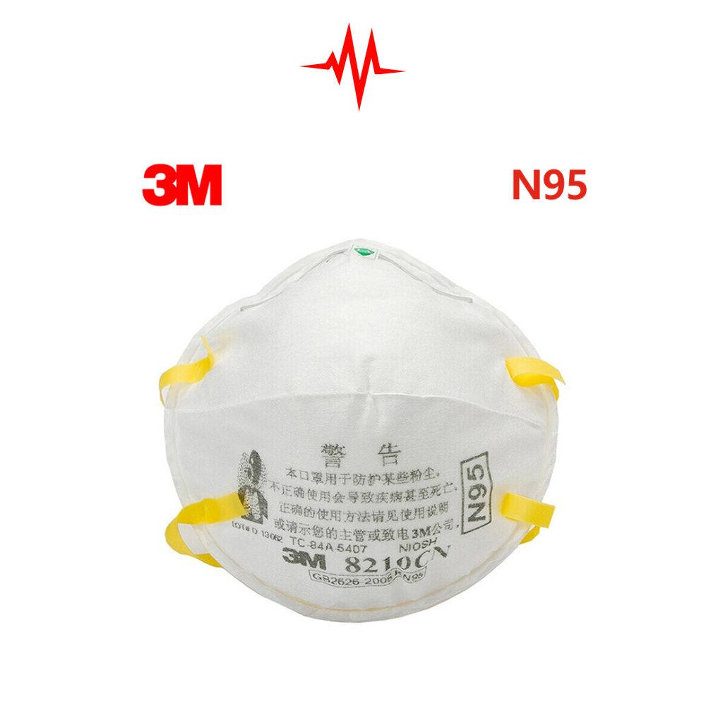 Precision 3M 8210 USA Genuine N95 Respirator Face Mask NIOSH, CE, FDA Approved
