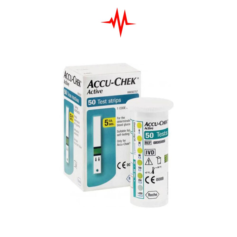 Precision Accu-Chek Active Glucose Meter Strip – 50 strips