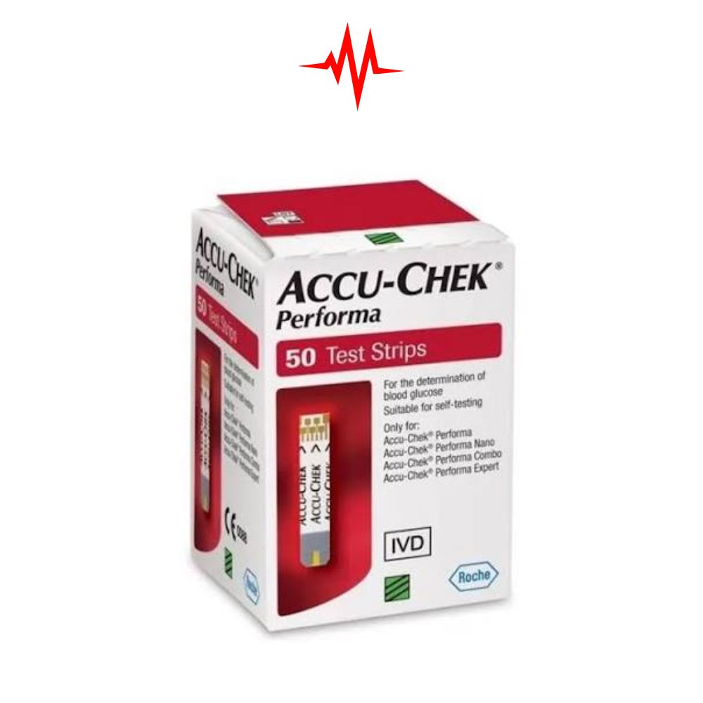 Precision Accu-Chek Performa Glucose Test Strip – 50 Strips