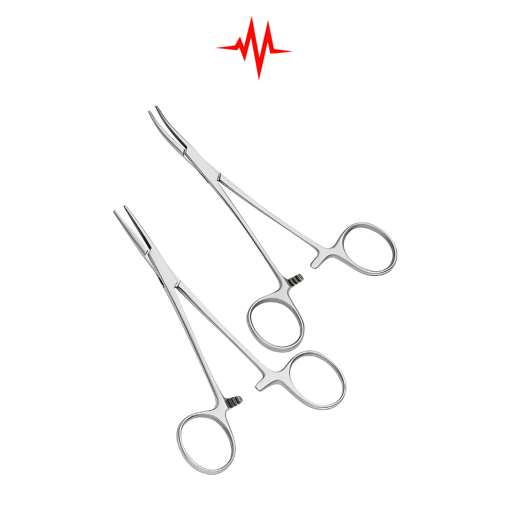 Artery Forcep Curved 4″