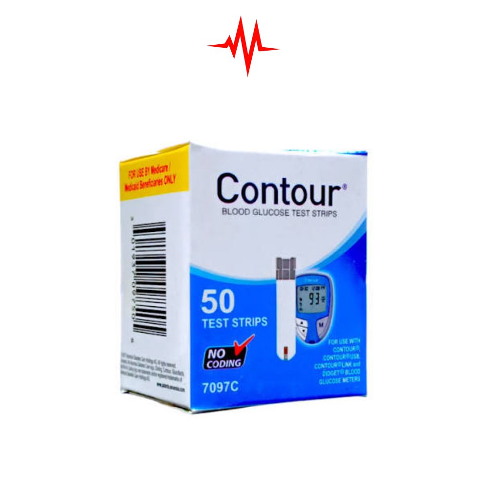 Precision Bayer Contour Glucose Meters Test Strips – 50 strips