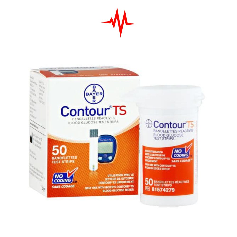 Precision Contour TS Glucose Test 50 Strips Bayer Contour TS Glucose Test 50 Strips