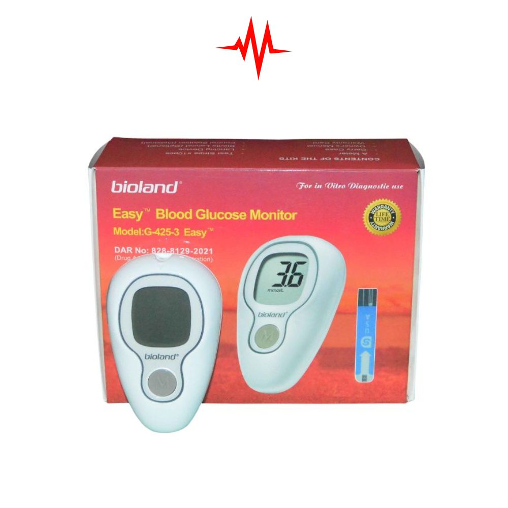 Bioland Easy Blood Glucose Digital BP Machine Kiting System