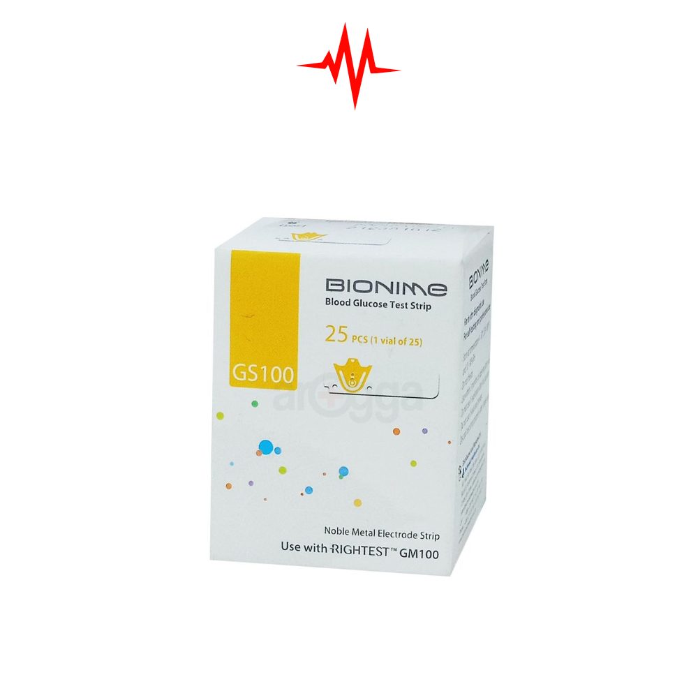 Precision Bionime GM100 Glucose Meter Test Strip – 25 strips