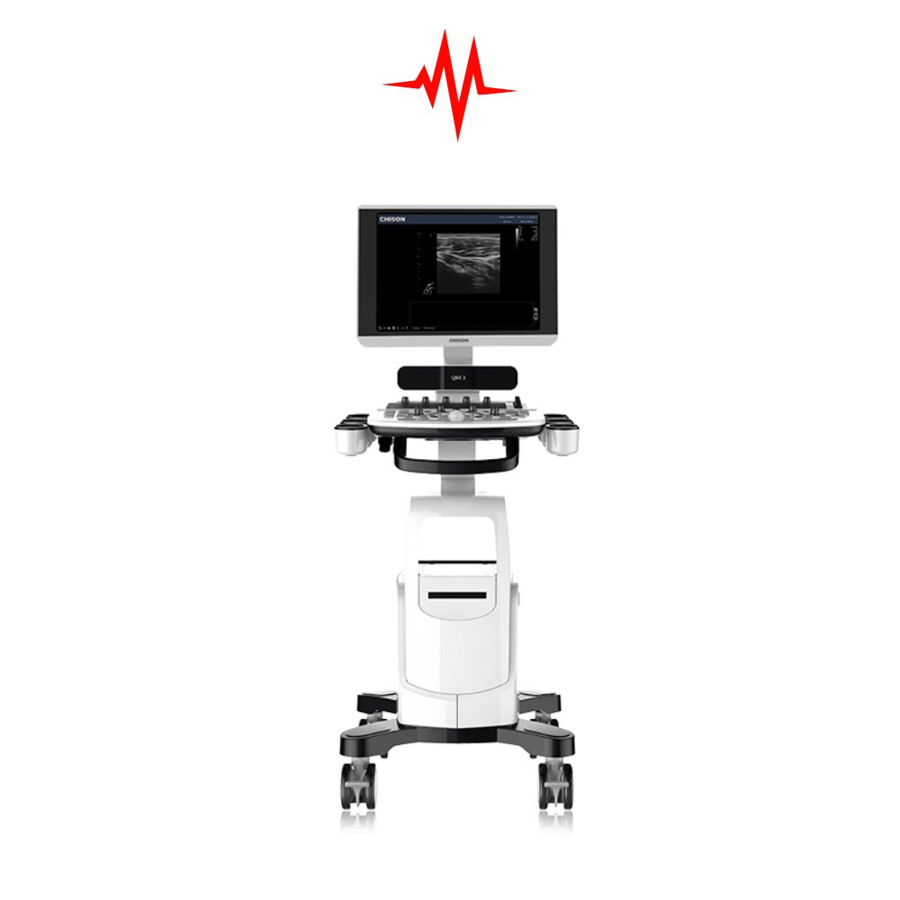 Precision Chison Qbit 3 Color Doppler Digital Ultrasound Machine