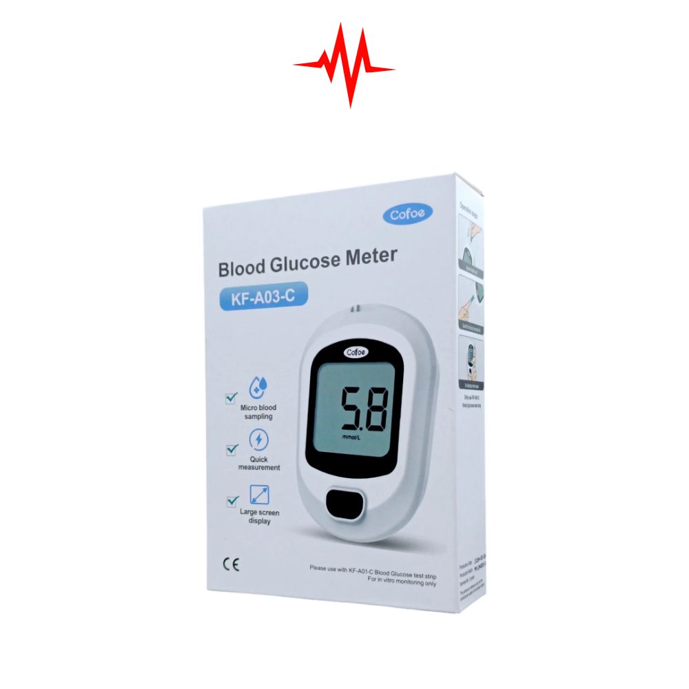 Cofoe KF-A03-C Blood Glucose Digital BP Machine Kit