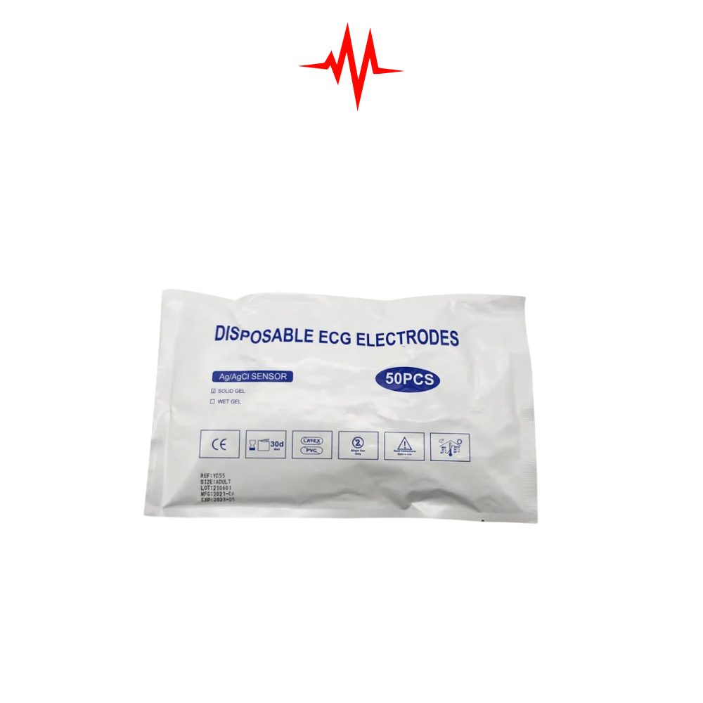 Precision Disposable ECG Electrodes – 50 piece