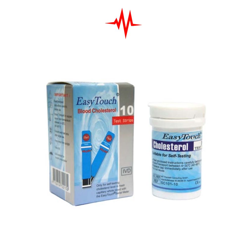 Precision EasyTouch Cholesterol Test Strip 10 pcs