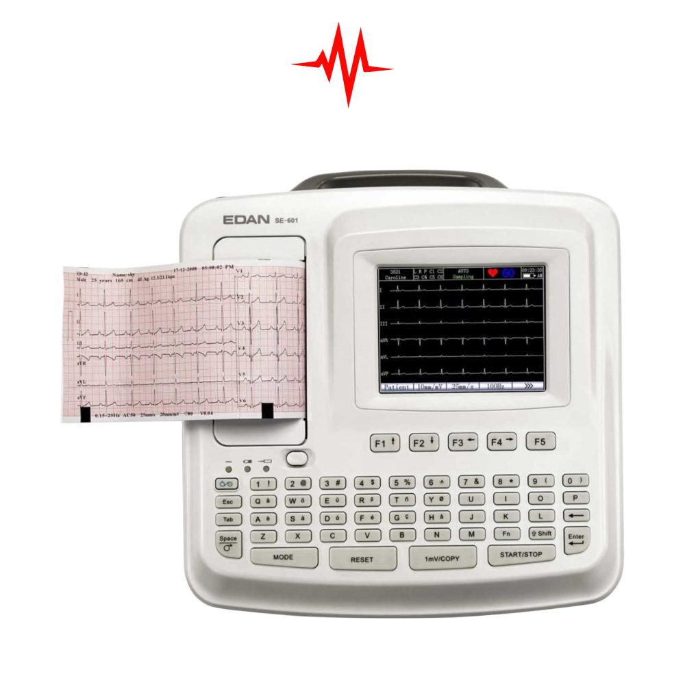 Precision Esonic 6 Channel Digital Electrocardiograph ECG Machine