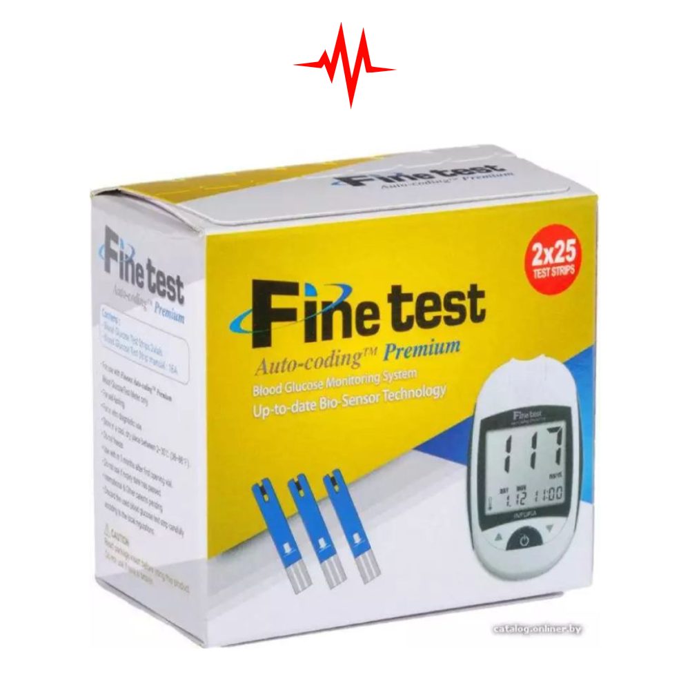 Precision Fine Test Glucose Meter Strip 50 Pcs