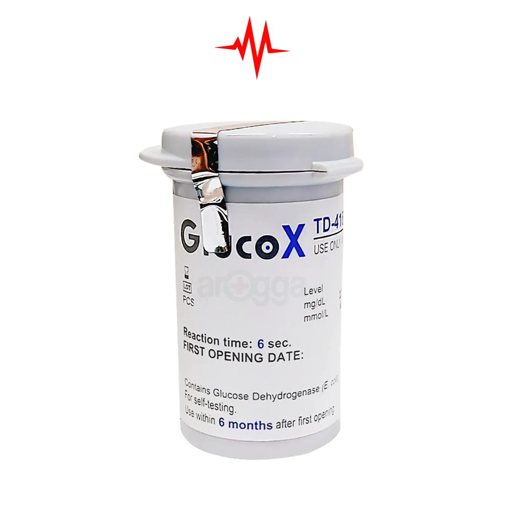 Precision GlucoX TD-4183 Glucose Meter Test Strips – 25pcs