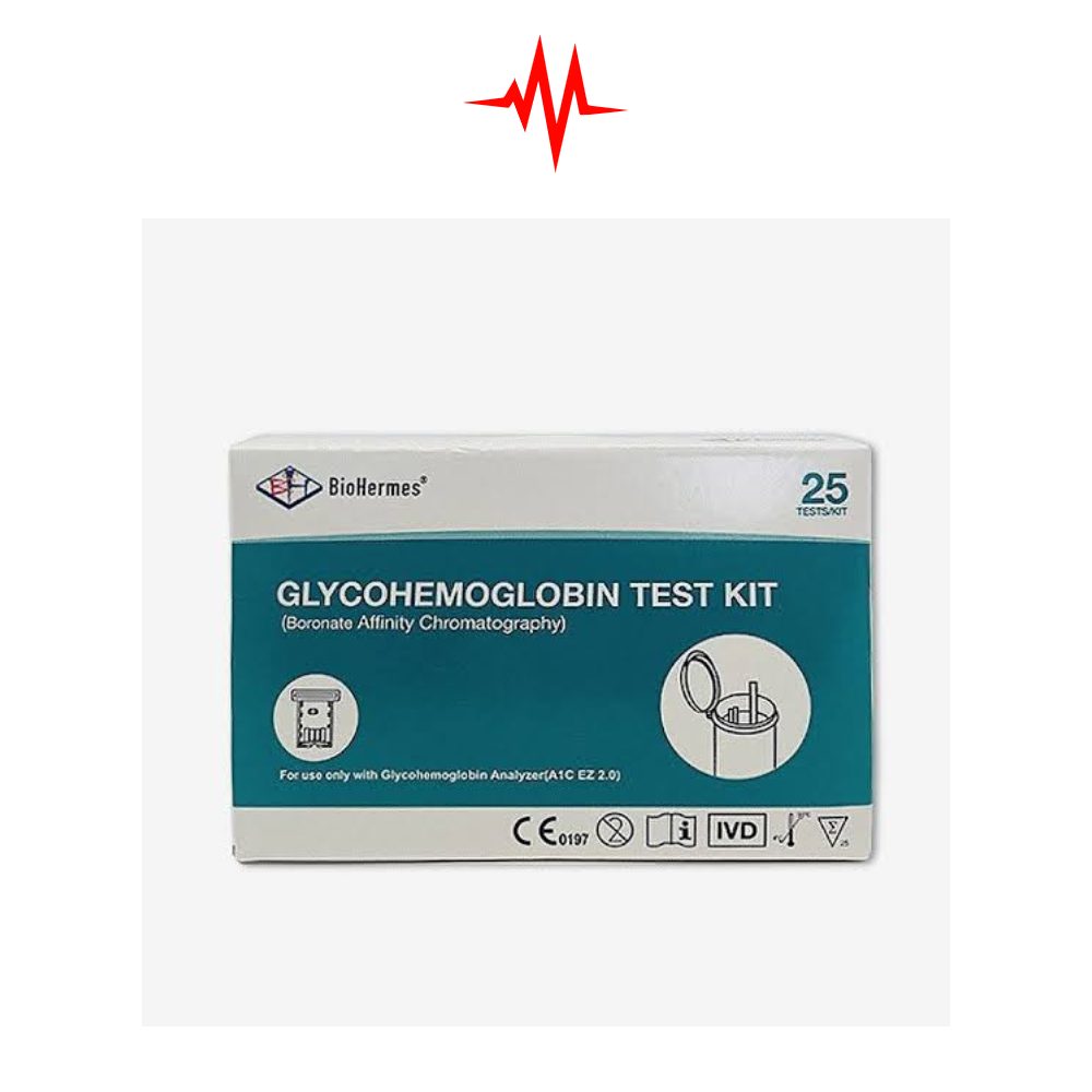 Precision HbA1C Test Strips | BIOHERMES A1c EZ 2.0 | China | 25 test