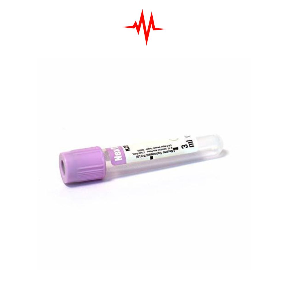 Precision K2 EDTA Vacuum Blood Collection Tube 3ml – 100 pcs