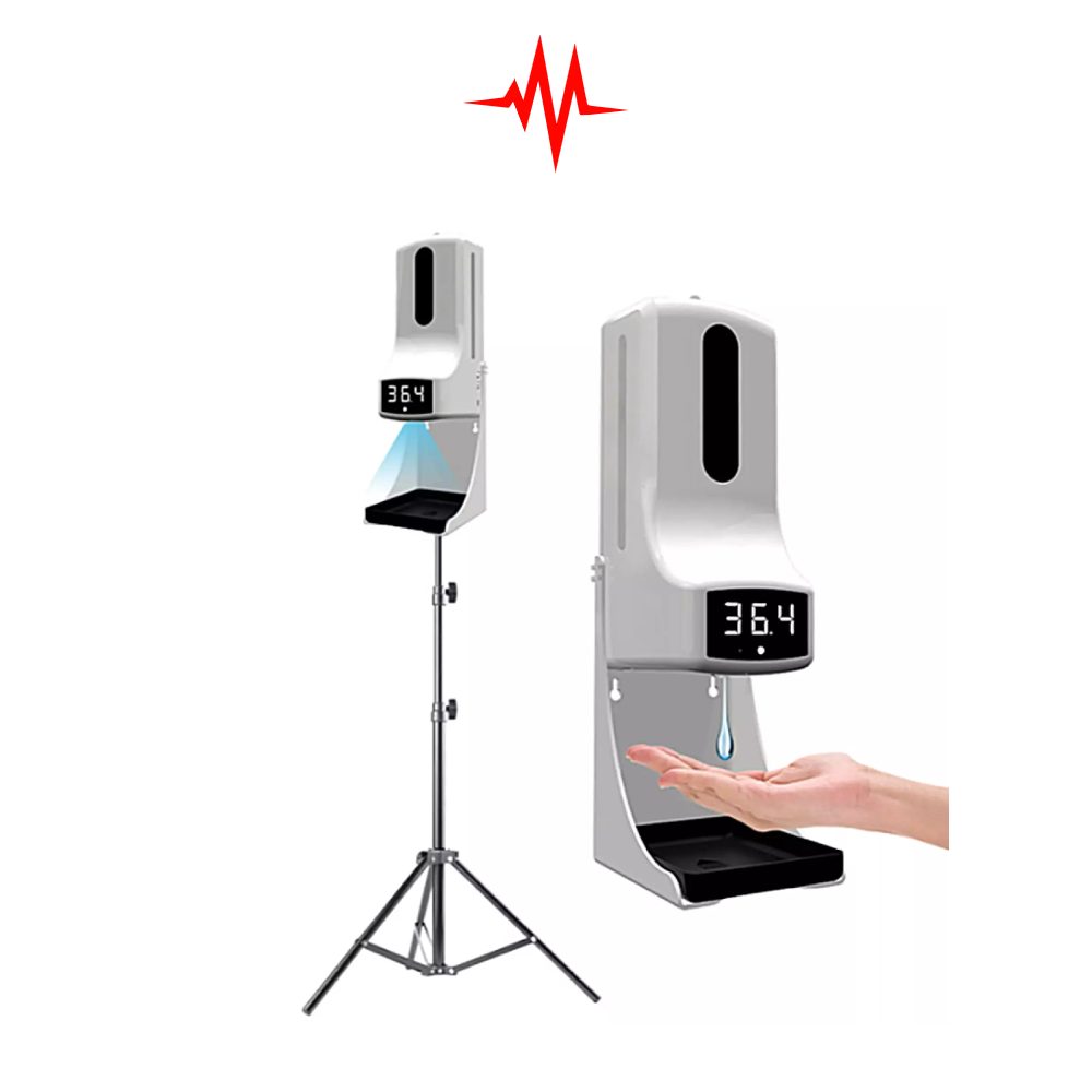 K9 PRO Automatic Hand Temperature Measurement with Sanitizer Dispense Machine