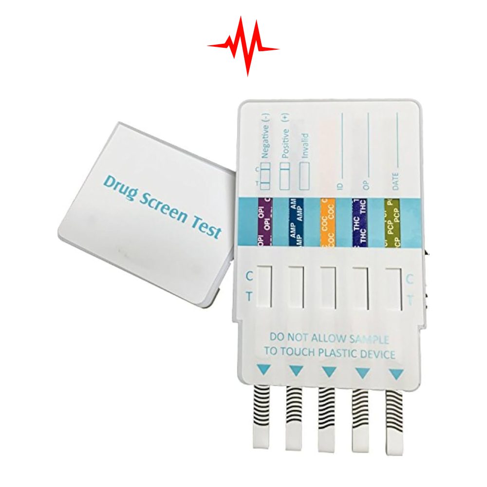 Multi 5Para Drug Test Device (OPI, BZO, AMP, THC, ALC)- Ci Test