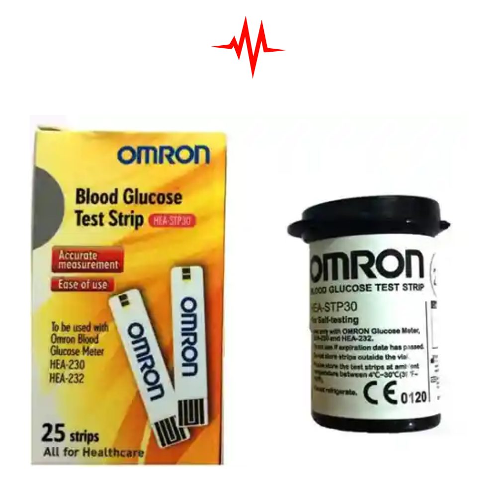 Precision OMRON Blood Glucose Test Strips-25 pcs