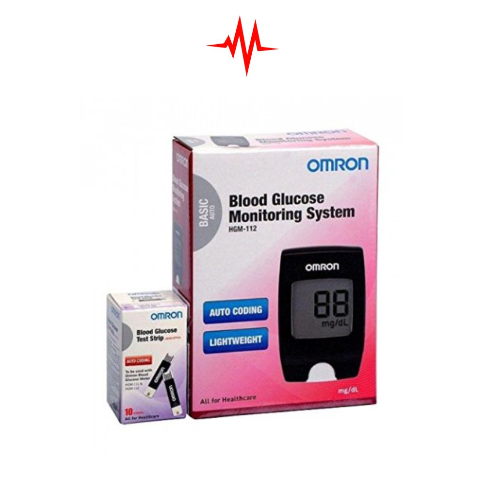 OMRON Blood Glucose Digital BP Machine Kiting System HGM-112