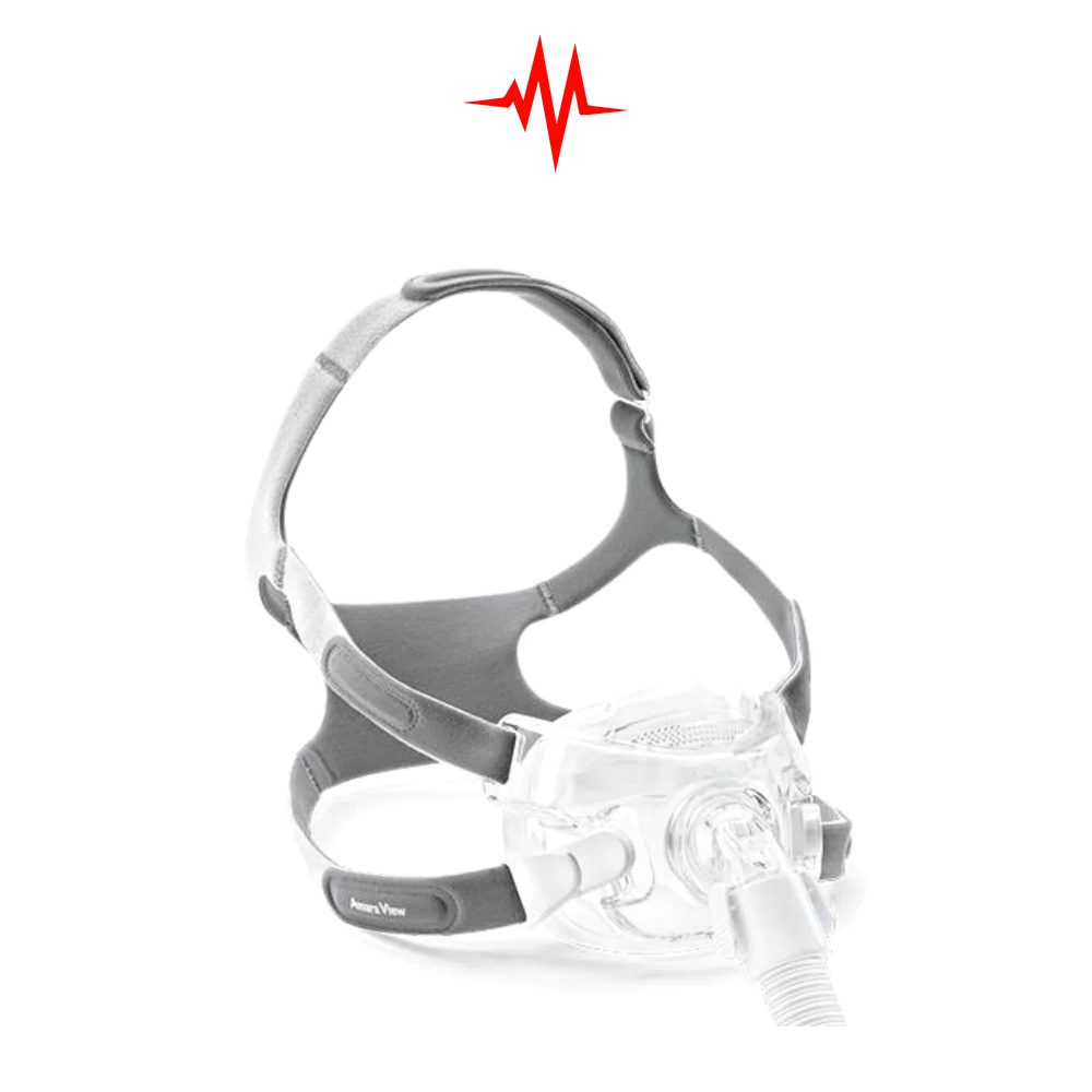 Precision Philips Amara Full Face Mask with Headgear is a full face mask design that supports full-face components and lightweight materials