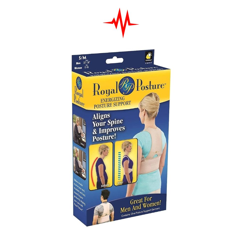 Precision Posture Back Support Brace Unisex Royal Posture Back Support Brace Unisex