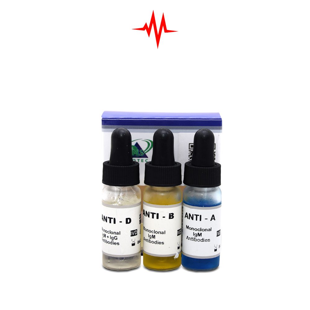Precision Shield Blood Grouping Test Kit – Anti A-B-D