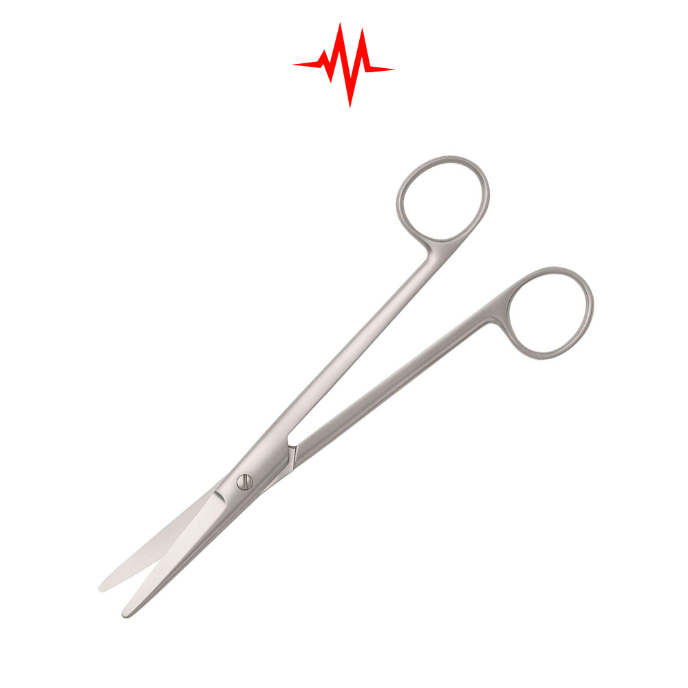 Straight Plain Surgical Scissor 8-inch