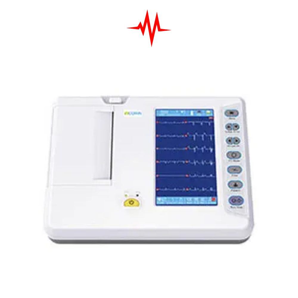 Precision Vcomin Portable 6 channel ECG Machine ECG-8062