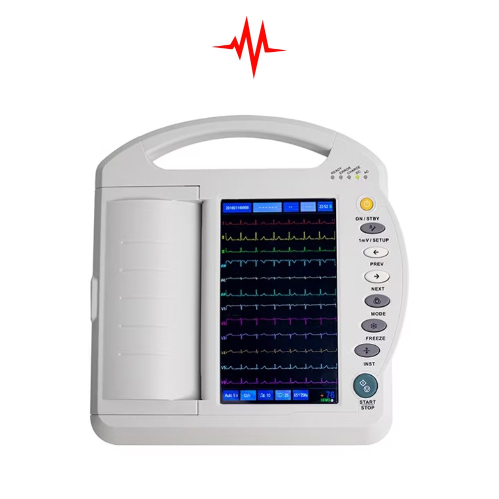 Precision Vision Care 1212A 12 Channel ECG Machine