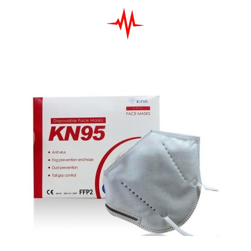 Precision XINA KN95 FPP2 Flat Fold Disposable Respirator Mask