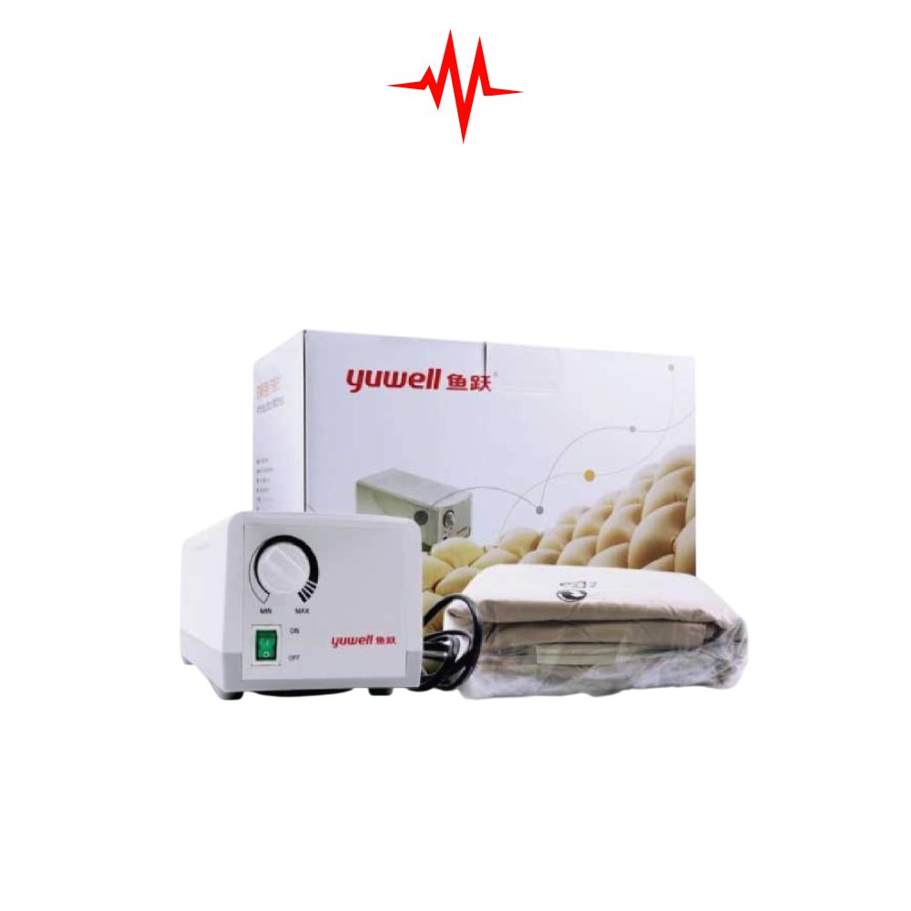 Yuwell Latest Air Jet Style Medical Air Mattress With New Pressure Pump for Bedsore Free Bed Rest with Spherical Wave